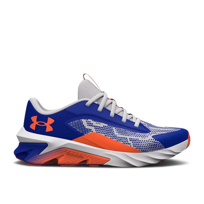 ޡ Under Armour  Charged Scramjet 4 Gs 'Royal Halo Grey' Youth ...