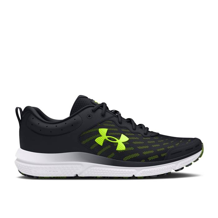 ޡ Under Armour  Charged Assert 10 'Black High Vis Yellow' Men Black/High...