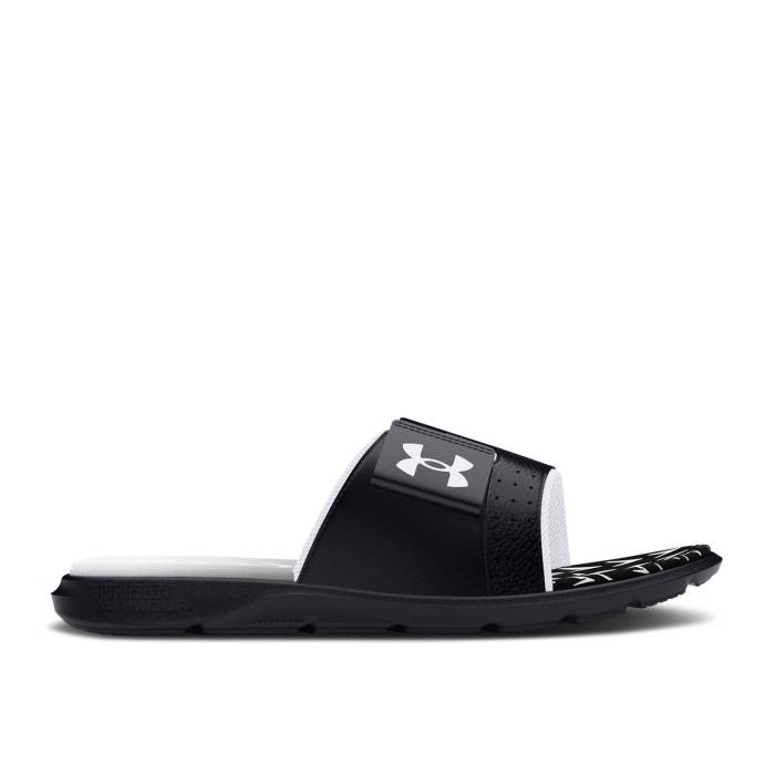 アンダーアーマー Under Armour 【 Mercenary Slide 'Black White' Men Black/White 】 Slide サンダル 靴 メンズ靴 サンダル その他 メンズ 黒色 ブラック 白色 ホワイト