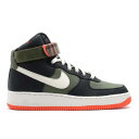 ナイキ Nike 【 Air Force 1 High Premium Men Black/Birch-Army Olive-Orange Blaze 】 ハイ Premium プレミアム 靴 メンズ靴 その他 メンズ 黒色 ブラック(4)