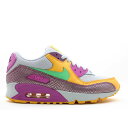 ナイキ Nike 【 W's Air Max 90 Women Metallic Silver/Tx-Lgn-Berry-Light Green 】 マックス ...