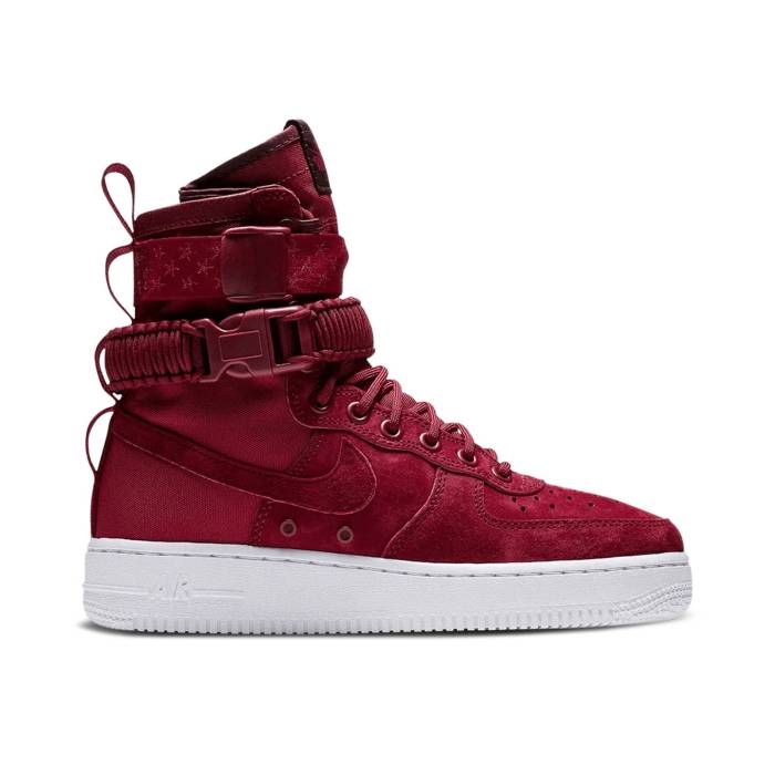 ʥ Nike  Wmns Sf Air Force 1 High 'Red Crush' Women Red Crush/Red Cr...