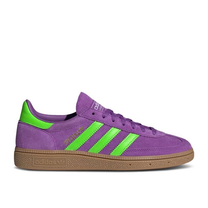 ǥ Adidas  Wmns Handball Spezial 'Active Purple Solar Green' Women...