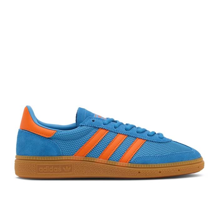 楽天スニケスアディダス Adidas 【 Handball Spezial J 'Focus Blue Orange' Youth Focus Blue/Orange/Gum 】 ハンドボール スペシアル 青色 ブルー キッズ ベビー マタニティ キッズファッション 靴 その他 ジュニア キッズ 青