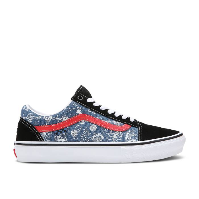 ヴァンズ Vans 【 Mike Gigliotti X Skate Old Skool 'Blue Black' Men Black/Blue 】 Skate スケート ..