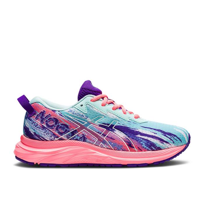 楽天スニケスアシックス Asics 【 Gel Noosa Tri 13 Gs 'Clear Blue Pink' Youth Clear Blue/White 】 13 サーティーン 青色 ブルー キッズ ベビー マタニティ キッズファッション 靴 その他 ジュニア キッズ 青色 ブルー 白色