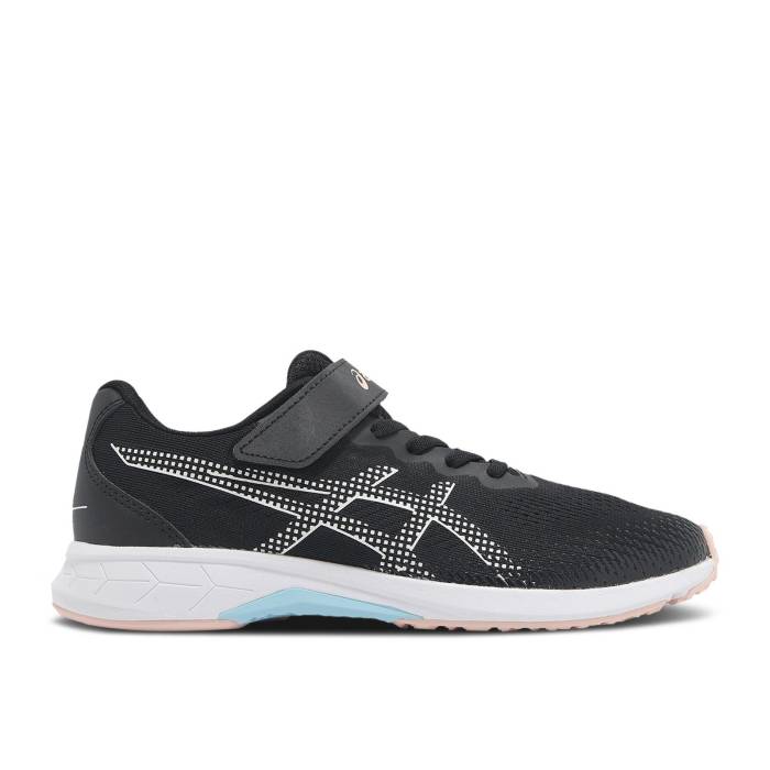 å Asics  Lazerbeam Rj Mg Gs 'Black Light Blue' Youth Black/Grey ...