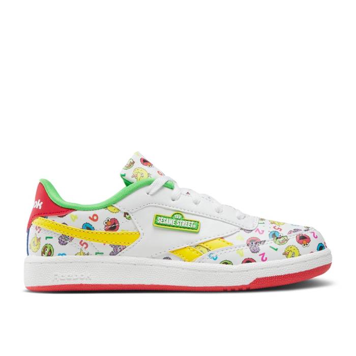 ꡼ܥå Reebok  Sesame Street X Club C Revenge Little Kid 'Elmo And Fri...