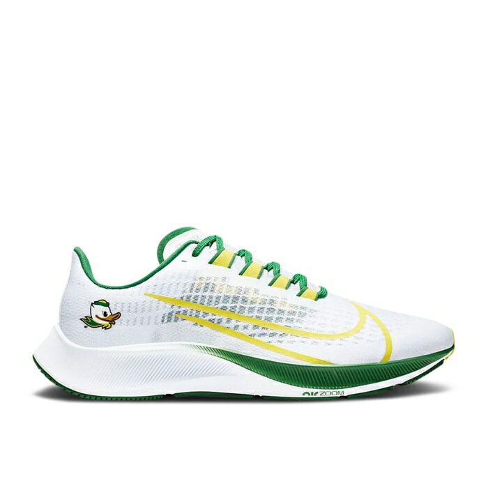 ʥ Nike  Air Zoom Pegasus 37 'Oregon' Men White/Pure Platinum/Apple ...