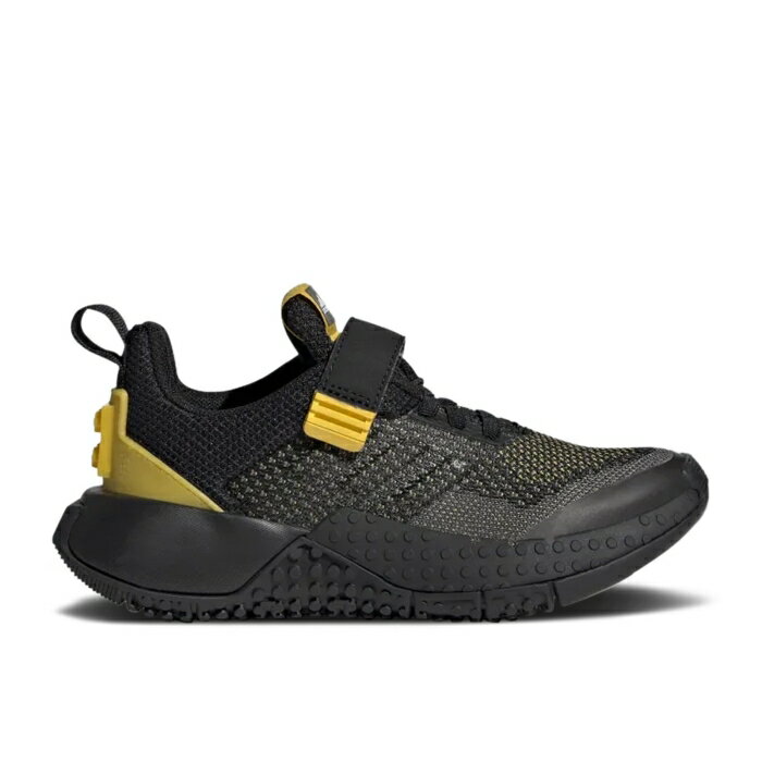 アディダス Adidas 【 Lego X Sport Pro J 'Black Equipment Yellow' Youth Core Black/Core Black/Equipment Yellow 】 プロ キッズ ベビー マタニティ キッズファッション 靴 スニーカー ジュニア キッズ コア 黒色 ブラ