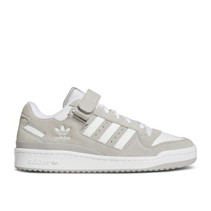 アディダス Adidas 【 Forum Low 'Grey' Men Cloud White/Grey Two/Cloud White 】 フォーラム 靴 メンズ靴 スニーカー メンズ 白色 ホワイト 灰色 グレー