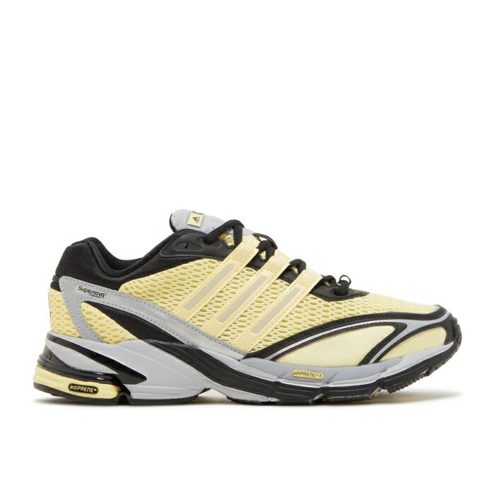 アディダス Adidas 【 Supernova Cushion 7 'Aluminum Yellow' Men Aluminum Yellow/Core Black 】 スーパーノバ・ノヴァ 靴 メンズ靴 スニーカー メンズ yellow 黄色・イエロー コア 黒色 ブラック