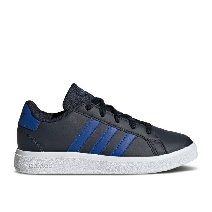 アディダス Adidas 【 Grand Court Lace-Up J 'Legend Ink Royal Blue' Youth Legend Ink/Ro...