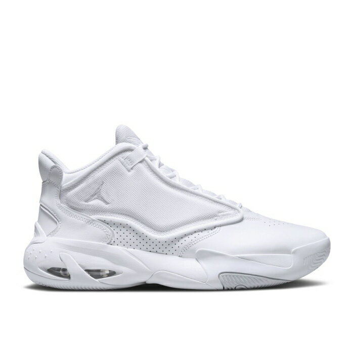 ナイキ　エアジョーダン Air Jordan 【 Jordan Max Aura 4 'White' Men White/Pure Platinum 】 マックス オーラ 靴 メンズ靴 スニーカー メンズ 白色 ホワイト ピュア Platinum プラチナム