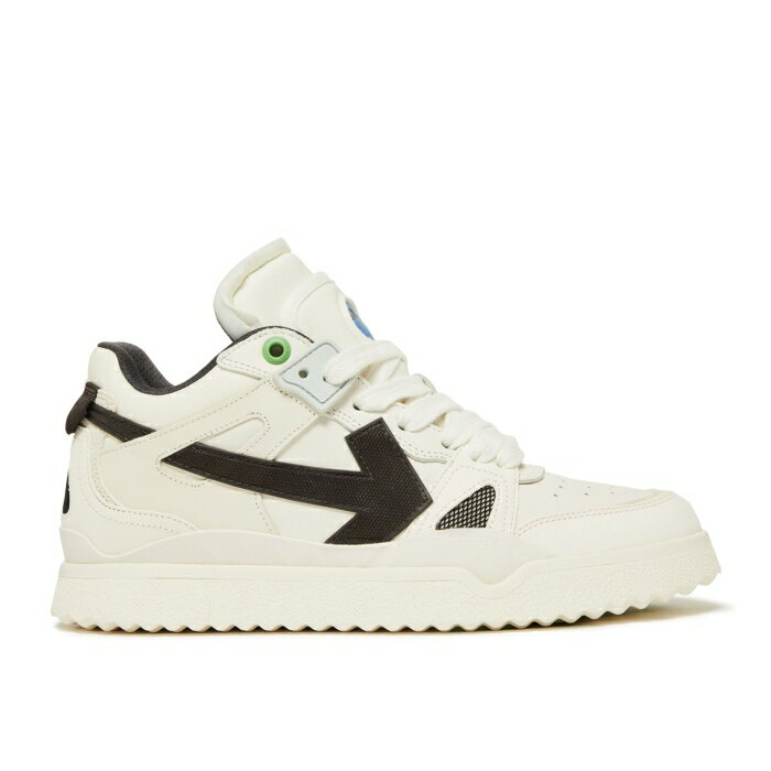 オフホワイト Off-White 【 New Mid Sponge 'White Black' Men White/Black 】 ミッド 靴 メンズ靴 スニー...