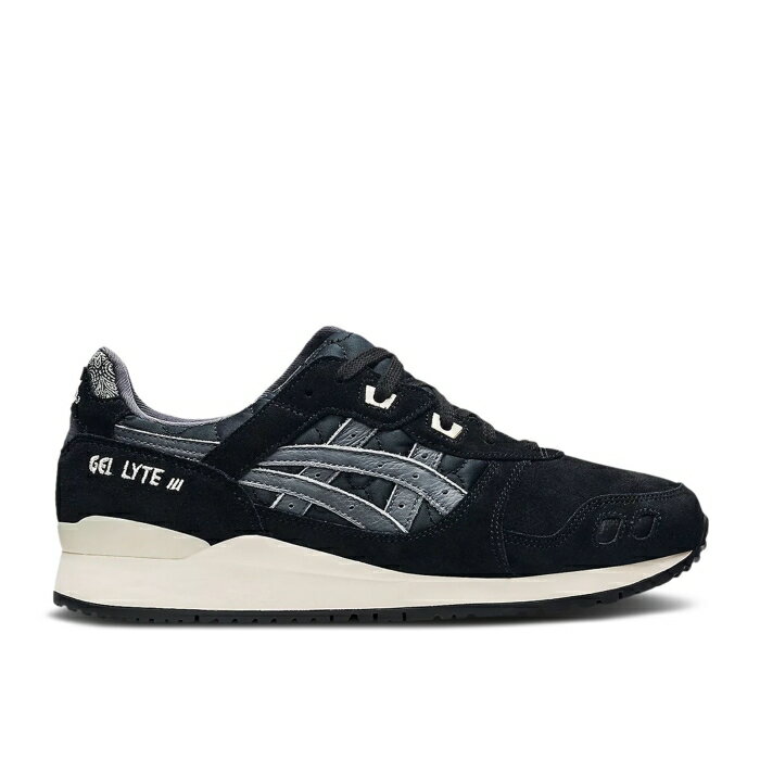アシックス Asics 【 Gel Lyte 3 Og 'Black Bandana' Men Black/Cream 】 靴 メンズ靴 スニーカー メンズ 黒色 ブラック クリーム