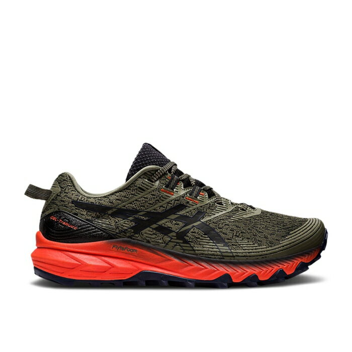 アシックス Asics 【 Gel Trabuco 10 'Mantle Green Red' Men Mantle Green/Midnight 】 gree...