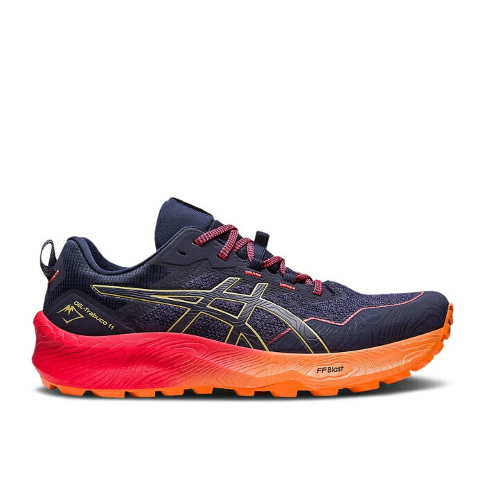 アシックス Asics 【 Gel Trabuco 11 'Indigo Blue Electric Red' Men Indigo Blue/Olive Oi...