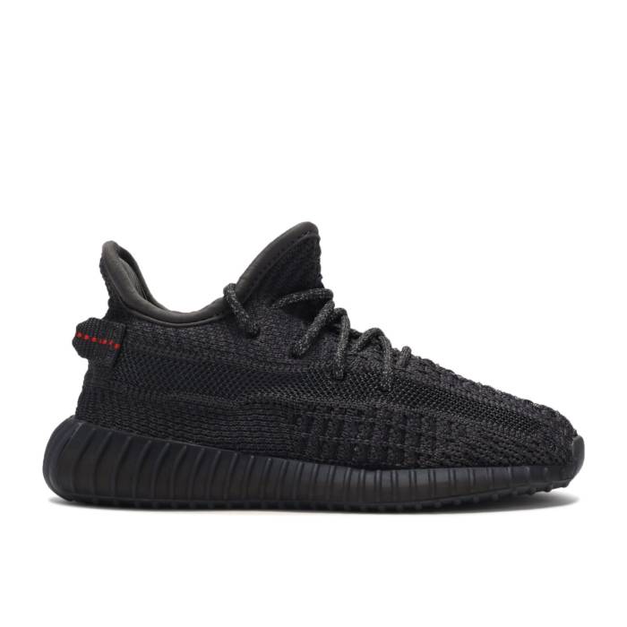 楽天スニケスアディダス Adidas 【 Yeezy Boost 350 V2 Infant 'Black Non-Reflective' Infant Black/Black/Black 】 ブースト キッズ ベビー マタニティ ベビーファッション 靴 スニーカー ベビー 黒色 ブラック