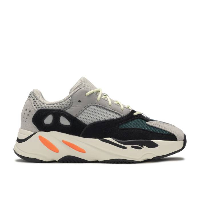楽天スニケスアディダス Adidas 【 Yeezy Boost 700 Kids 'Wave Runner' Youth Solid Grey/Chalk White/Core Black 】 ブースト キッズ ベビー マタニティ キッズファッション 靴 スニーカー ジュニア キッズ ソリッド 灰色 グレー