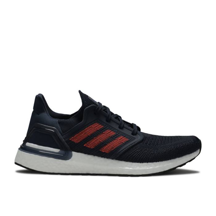 アディダス Adidas 【 Ultraboost 20 'Collegiate Navy' Men Collegiate Navy/Solar Red/Team Royal Blue 】 靴 メンズ靴 スニーカー メンズ 紺色 ネイビー Red 赤・レッド Team チーム 青色 ブルー(4)