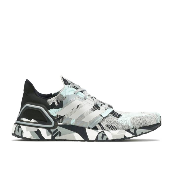 アディダス Adidas 【 Ultraboost 20 'Geometric Pack - Black Frost Mint' Men Core Black/...