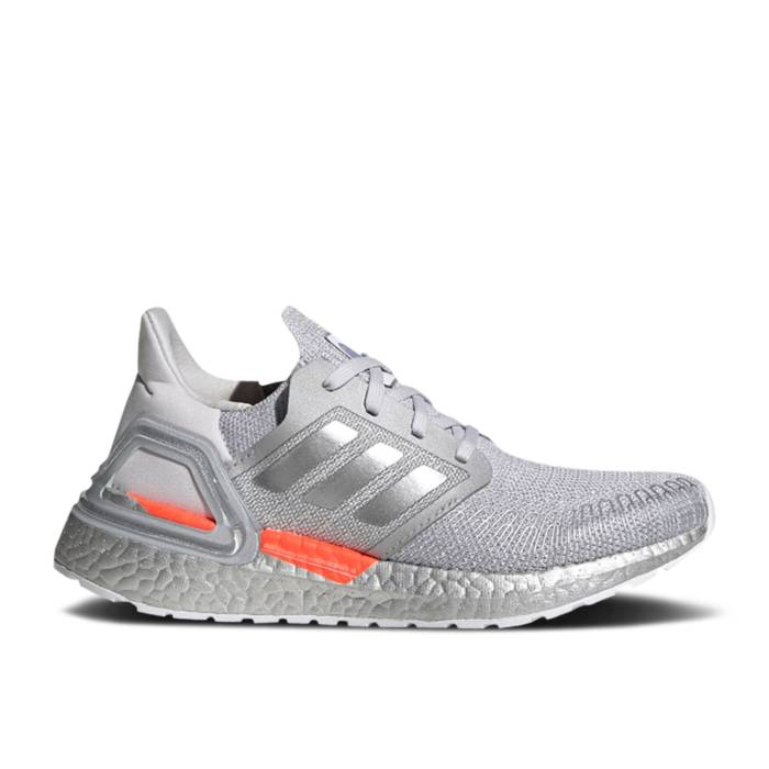 ǥ Adidas  Nasa X Ultraboost 20 J 'Silver Metallic' Youth Silver M...