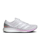 アディダス Adidas 【 Wmns Adizero Boston 9 'Dash Grey Clear Lilac' Women Dash Grey/Cloud White/Clear Lilac 】 アディゼロ ボストン 灰色 グレー 靴 レディース靴 スニーカー レディース 灰色 グレー 白色 ホワイト