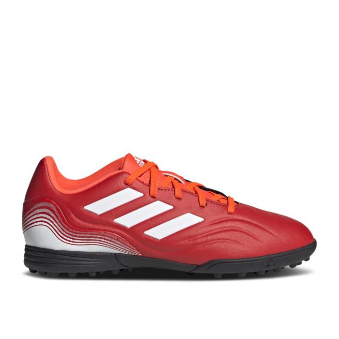 アディダス Adidas 【 Copa Sense.3 Tf J 'Red' Youth Red/Core Black/Solar Red 】 キッズ ベビー マタニティ キッズファッション 靴 スニーカー ジュニア キッズ Red 赤・レッド コア 黒色 ブラック