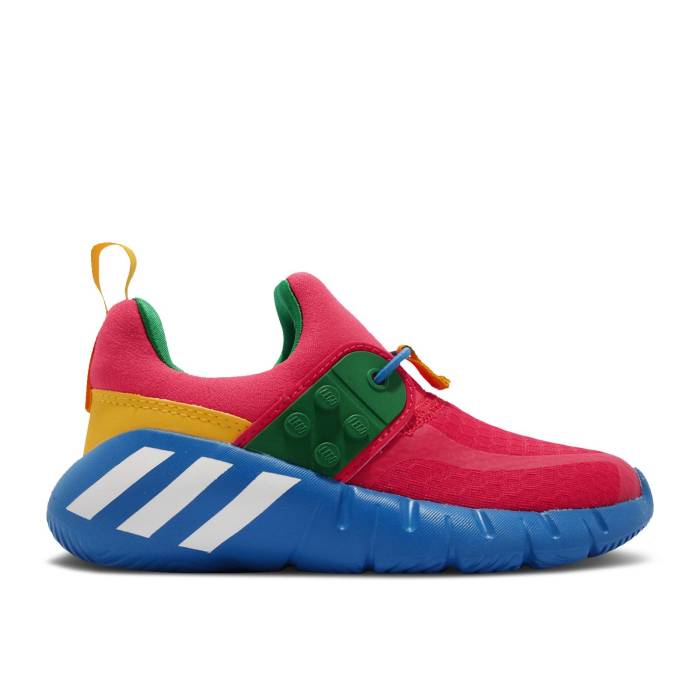 アディダス Adidas 【 Lego X Rapidazen I 'Red Shock Blue' Infant Red/Cloud White/Shock Blue 】 ショック キッズ ベビー マタニティ ベビーファッション 靴 スニーカー ベビー Red 赤・レッド 白色 ホワイト ショ
