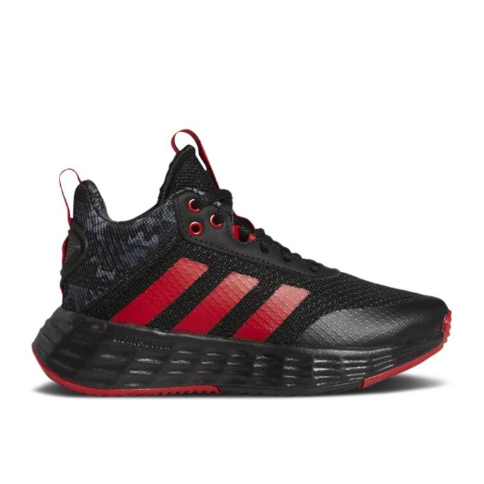 楽天スニケスアディダス Adidas 【 Own The Game 2.0 J 'Lunar New Year' Youth Core Black/Scarlet/Gold Metallic 】 Game ゲーム キッズ ベビー マタニティ キッズファッション 靴 スニーカー ジュニア キッズ コア 黒色 ブラック