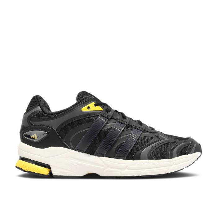 アディダス Adidas 【 Spiritain 2000 'Black Chalk Yellow' Men Core Black/Chalk White/Carbon 】 靴 メンズ靴 スニーカー メンズ コア 黒色 ブラック 白色 ホワイト カーボン
