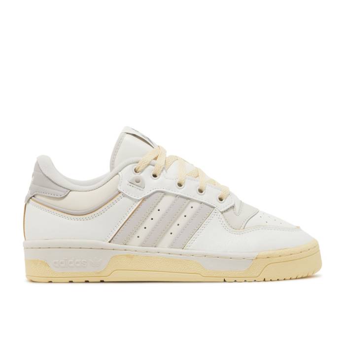 アディダス Adidas 【 Rivalry Low 86 'Core White Grey' Men Core White/Grey One/Off White 】 白色 ホワイト 靴 メンズ靴 スニーカー メンズ コア 白色 ホワイト 灰色 グレー
