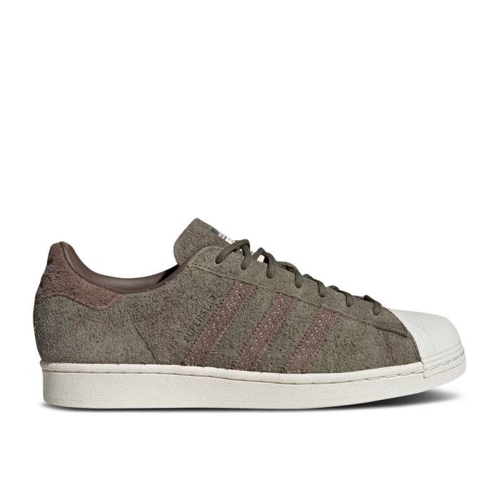 アディダス Adidas 【 Superstar 'Olive Strata' Men Olive Strata/Earth Strata/Green 】 Su...