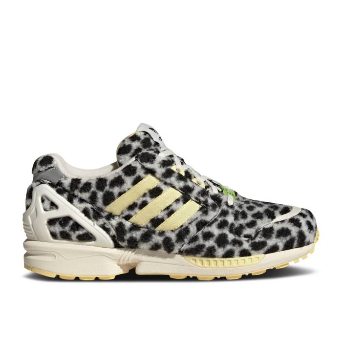アディダス Adidas 【 Wmns Zx 8020 'Bold Leopard' Women Off White/Almost Yellow/Core Black 】 靴 レディース靴 スニーカー レディース 白色 ホワイト yellow 黄色・イエロー コア 黒色 ブラック