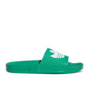 アディダス Adidas 【 Shmoofoil Slide 'Semi Court Green' Men Semi Court Green/Semi Cour...