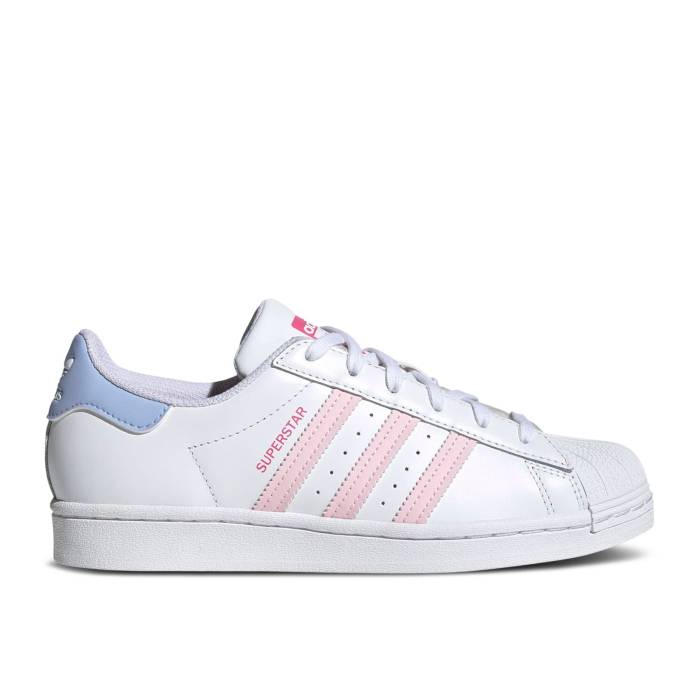 adidas★SUPERSTAR★本革★ホワイト×ピンク系 adidas Originals アディダス オリジナルス スニーカー
