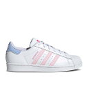 アディダス Adidas 【 Wmns Superstar 'White Pink Blue' Women Cloud White/Clear Pink/Pulse Magenta 】 Superstar スーパースター pink ピンク 靴 レディース靴 スニーカー レディース 白色 ホワイト pink ピンク マジェ