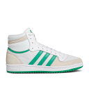 アディダス Adidas 【 Top Ten Rb 'White Court Green' Men Cloud White/Court Green/Chalk ...