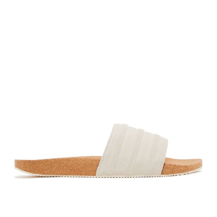 ǥ Adidas  Adilette Premium Slides 'Cork Pack - Wonder White' Men ...