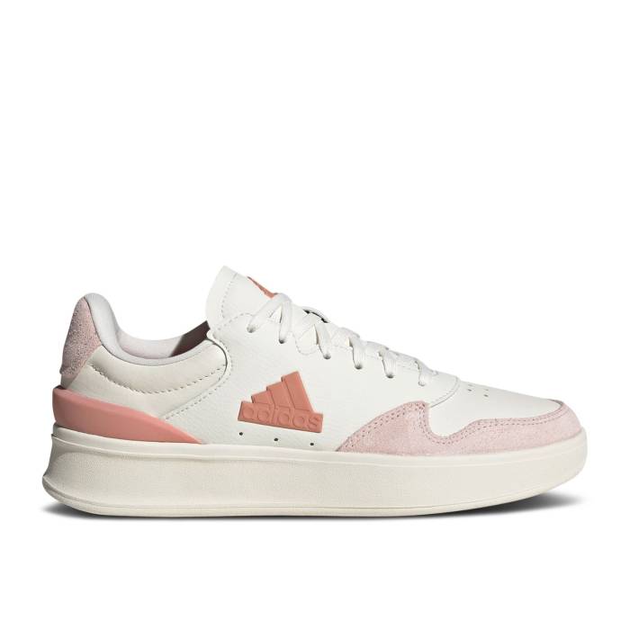 アディダス Adidas 【 Wmns Kantana 'Chalk White Wonder Quartz' Women Chalk White/Wonder Clay/Wonder Quartz 】 白色 ホワイト 靴 レディース靴 スニーカー レディース 白色 ホワイト