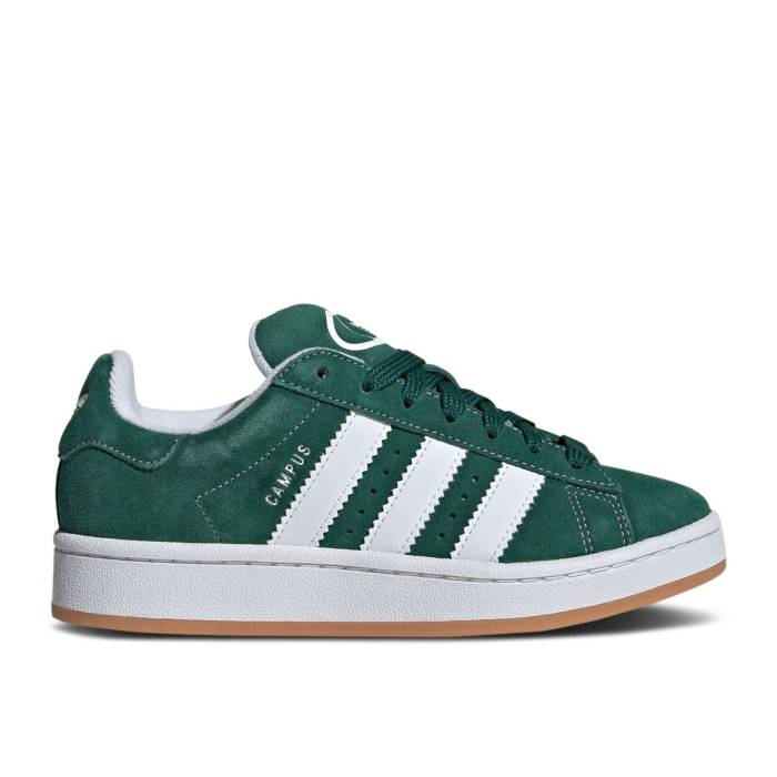 楽天スニケスアディダス Adidas 【 Campus 00S J 'Dark Green' Youth Dark Green/Cloud White/Off White 】 キャンパス キッズ ベビー マタニティ キッズファッション 靴 スニーカー ジュニア キッズ green 緑・グリーン 白色 ホ