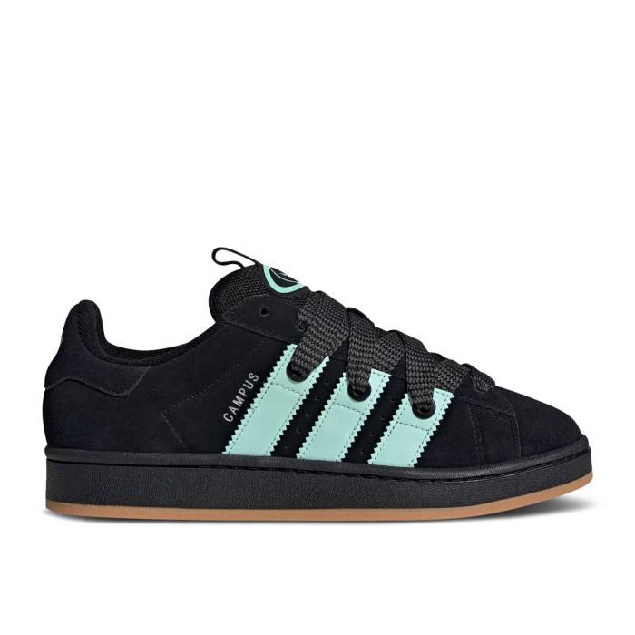 アディダス Adidas 【 Campus 00S 'Black Mint' Men Core Black/Core Black/Gum 】 キャンパス 靴 メンズ靴 スニーカー メンズ コア 黒色 ブラック