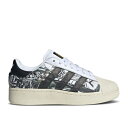 アディダス Adidas 【 Star Wars X Nanzuka X Superstar Xlg 'R2-D2 And C-3Po' Men Cloud White/Core Black/Gold Metallic 】 Superstar スーパースター 靴 メンズ靴 スニーカー メンズ 白色 ホワイト コア 黒色 ブラック ゴー