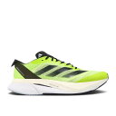 アディダス Adidas 【 Adizero Boston 12 'Lucid Lemon Black' Men 】 アディゼロ ボストン 靴 メンズ靴 スニーカー メンズ(4)