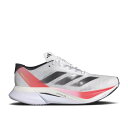 アディダス Adidas 【 Wmns Adizero Boston 12 'White Aurora Solar Red' Women 】 アディゼロ ボスト...