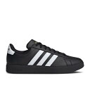 アディダス Adidas 【 Grand Court 2.0 'Black White' Men Core Black/Cloud White/Gold Met...