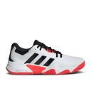 アディダス Adidas 【 Solematch Control 2 'White Black Red' Men Cloud White/Core Black/Silver Metallic 】 黒色 ブラック 靴 メンズ靴 スニーカー メンズ 白色 ホワイト コア 黒色 ブラック Silver 銀色・シルバー