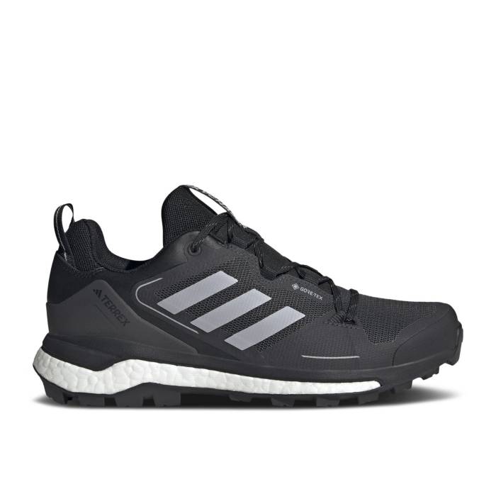 アディダス Adidas 【 Terrex Skychaser 2 Gore-Tex 'Black Halo Silver' Men Core Black/Halo Silver/Dgh Solid Grey 】 ゴアテックス メンズ コア 黒色 ブラック Silver 銀色・シルバー ソリッド 灰色 グレー