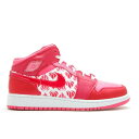 ナイキ エアジョーダン Air Jordan 【 Jordan 1 Premium Gs 'Valentine's Day' Youth Brllnt Mgnt/Brllnt Mgnt-Lght R 】 Premium プレミアム キッズ ベビー マタニティ キッズファッション 靴 スニーカー ジュニア キッ